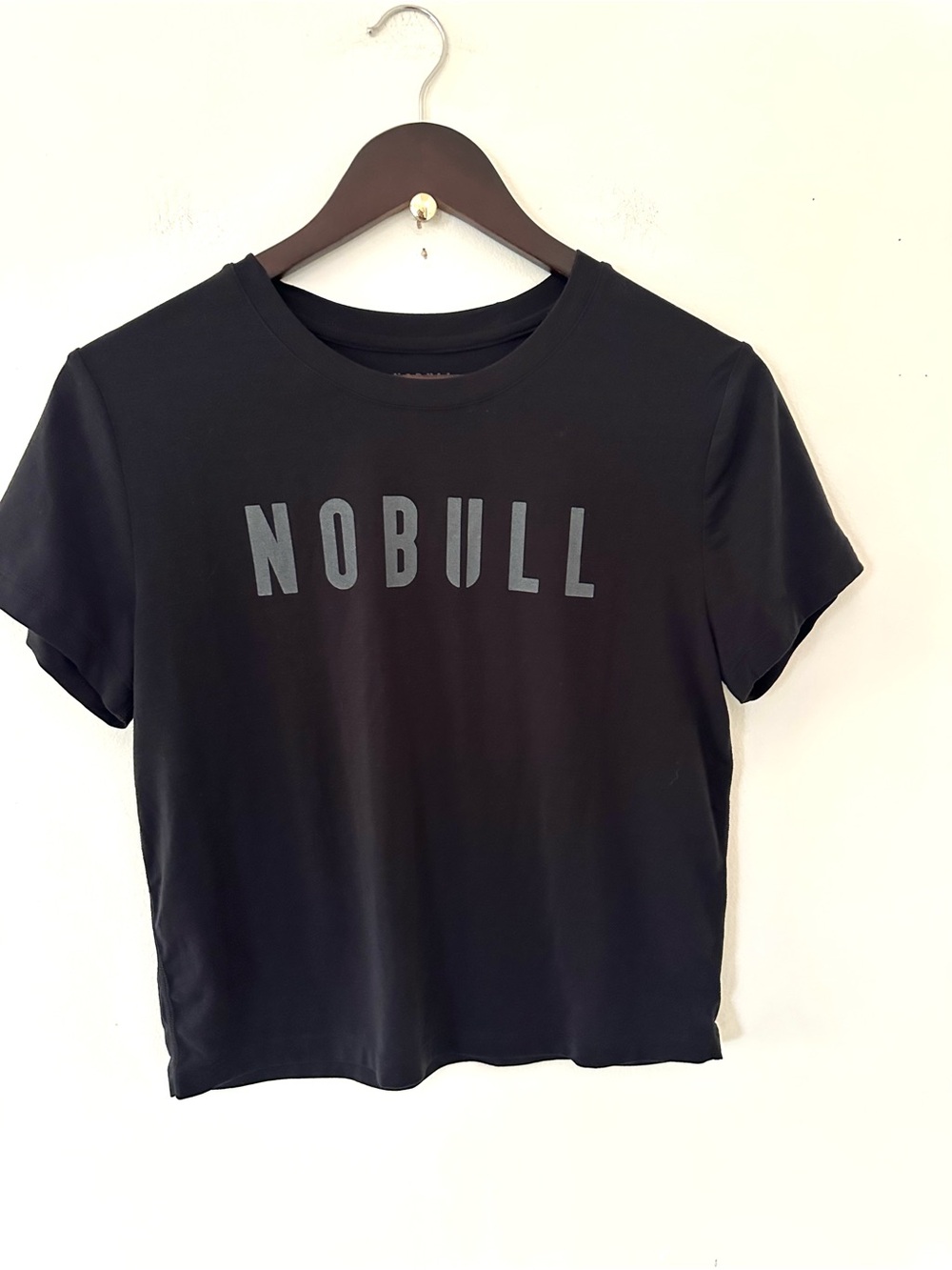 NOBULL Black Short Sleeve Logo Tee